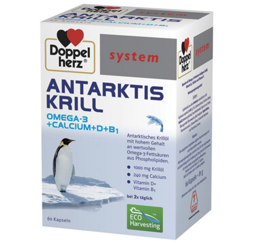 Снимка на Допелхерц® систем Антарктически крил *60 капсули