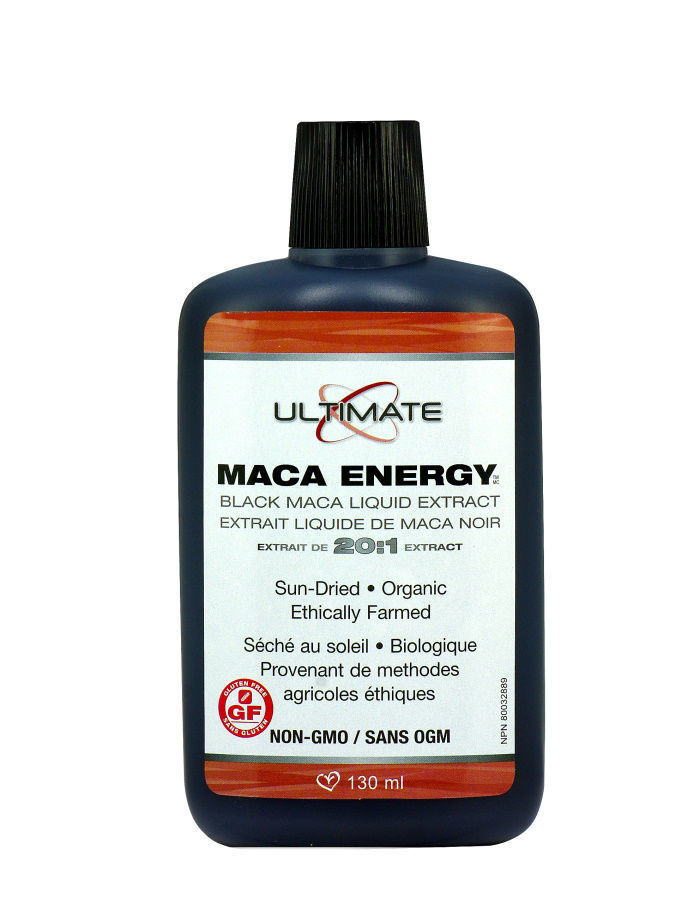 Мака Енерджи (черна) Ultimate® Extract 20:1 130 мл*130 дози