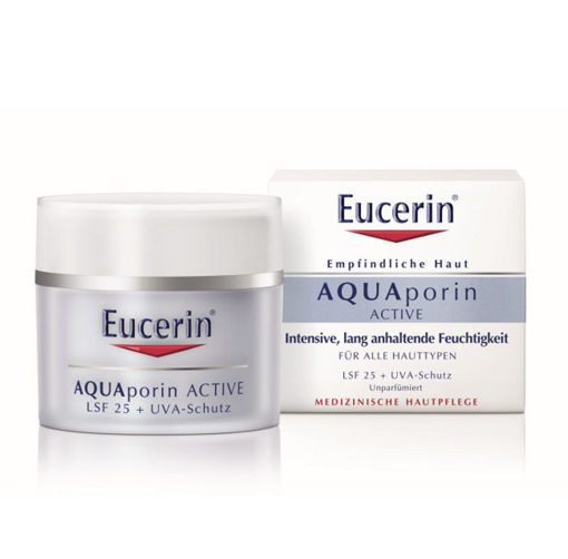 Снимка на Еусерин AQUAporin ACTIVE със SPF 25 и UVA защита за всички типове кожа 50 мл