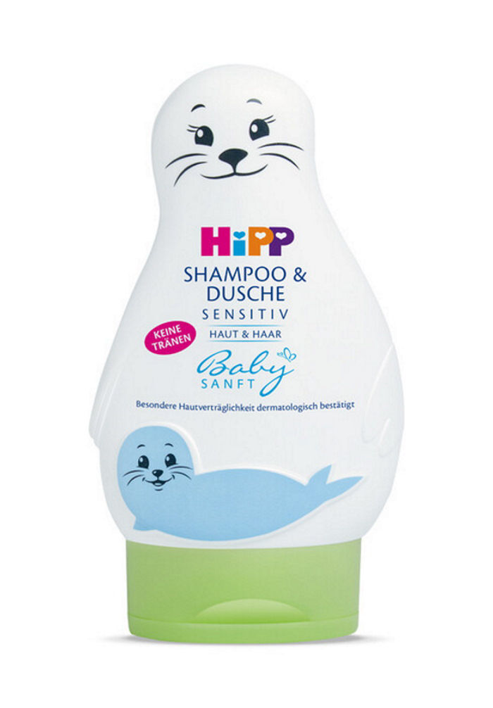 HiPP Babysanft Шампоан за коса и тяло 2 в 1 Тюленче*200 мл