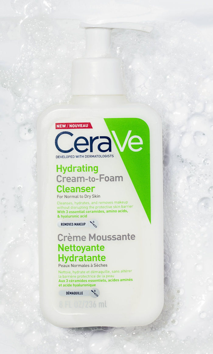 ХИДРАТИРАЩА ИЗМИВАЩА КРЕМ ПЯНА 236 мл CeraVe