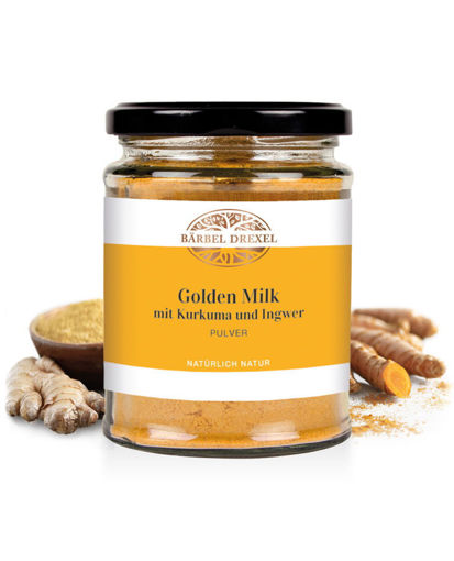 Снимка на Златно мляко с куркума и джинджифил Пудра,120 гр