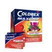 Coldrex/Колдрекс MaxGrip Горски Плодове осигурява бързо и ефективно облекчение на симптомите на настинка, грип и температура, включително главоболие, висока температура, възпалено гърло, мускулни и ставни болки, запушен нос, синузит и свързаната с него болка.