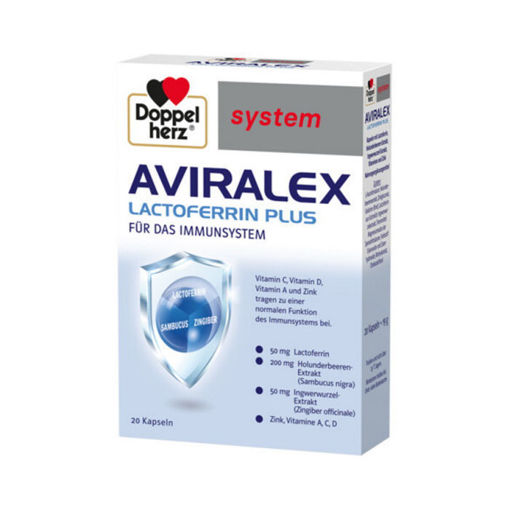 Допелхерц систем Авиралекс е специално разработен комплекс от съставки с естествен произход за подкрепа на функцията на имунната ни система.В