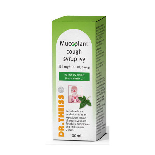 Мукоплант експекторант с бръшлян 154 mg/100 ml сироп е растителен лекарствен продукт, подходящ за откашляне при всички видове заболявания от страна на дихателните пътища, свързани с наличие на продуктивна/влажна кашлица.