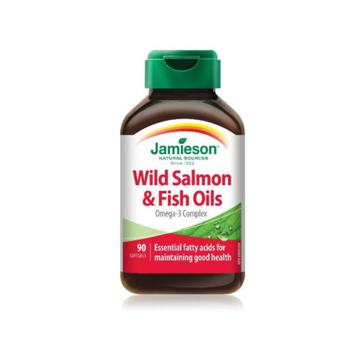 Jamieson Wild Salmon Fish Oil подобрява функцията на сърдечния мускул, понижава сърдечния ритъм и помага за профилактика на сърдечно съдови заболявания. Добавката регулира стойностите на кръвното налягане. Съдейства за намаляване на триглицеридите и лошия холестерол.