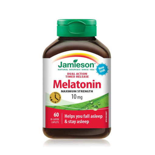 Мелатонин на канадската фирма Jamieson е подходящ при пациенти с трудно заспиване или безсъние. Мелатонин на Jamieson скъсява времето за настъпване на заспиване и увеличава общата продължителност на съня.