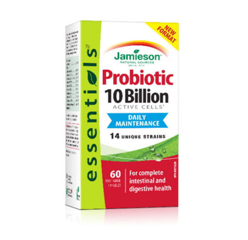 Пробиотик 10 на Jamieson е естествено решение за цялото семейство в стремежа към здравословен начин на живот, грижейки се за подсилване на имунната система, здравия чревен тракт, правилното смилане на храната, непрекъснатото възстановяване на лигавицата на червата. Подходящ за всички над 3-годишна възраст. При малки деца капсулата може да се отвори и съдържанието може да се смеси с меки храни като кисело мляко или пюре.