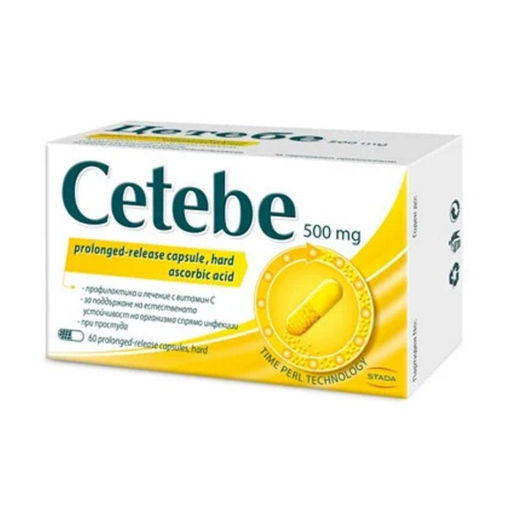 ЦЕТЕБЕ се използва за профилактика и лечение на състояния, свързани с недостиг на витамин С, поддържане на естествената устойчивост на организма към инфекции и за намаляване на тежестта и продължителността на простудните състояния.