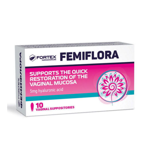 Фемифлора вагинални супозитории поддържа бързото възстановяване на вагиналната лигавица по естествен начин.