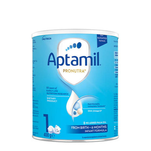 Aptamil 1 съдържа всички необходими хранителни вещества за осигуряване на здравословен растеж на бебето.