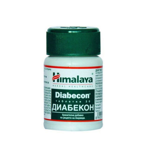 Диабекон влияе благоприятно върху обмяната на веществата и спомага за намаляване на нивото на кръвната захар и холестерола. Допринася за редуциране на съпътстващите усложнения при захарен диабет. Може да се приема заедно с лекарства за диабет.