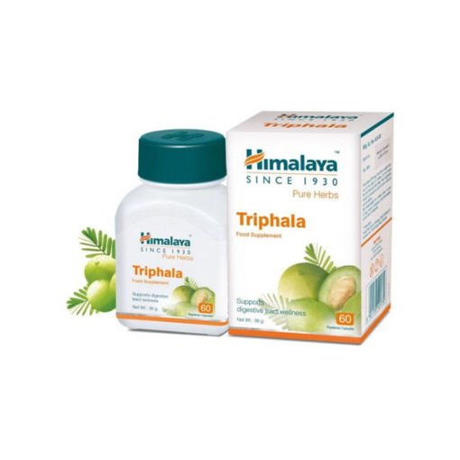 Himalaya Triphala за добро храносмилане. Балансираща формула за детоксикация. Мек лаксатив. Поддържа редовното изпразване на червата. Подкрепя естественото вътрешно прочистване. Подпомага здравословното храносмилане и усвояването на веществата.