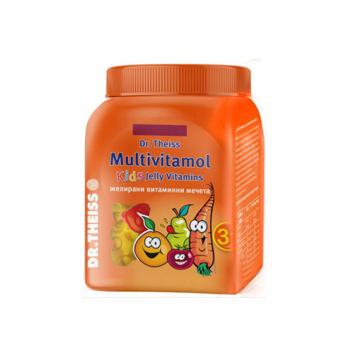 Мултивитамол желирани мечета е хранителна добавка с минерали и витамини, които подсилват имунната система на Вашето дете и предпазват клетките от оксидативен стрес.