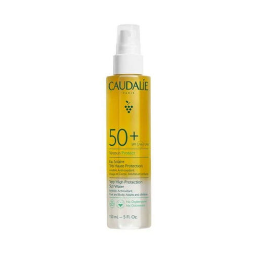 Vinosun Protect слънцезащитна вода SPF50+ с много висока защита ефикасно предпазва лицето, тялото и косата от UVA/UVB лъчи. Невидима двуфазна текстура, която се абсорбира бързо и не омазнява. С лек аромат. Подходяща за чувствителна кожа. Подходяща за възрастни и деца над 3 години.