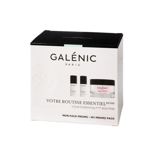 GALENIC BOX Essentiel biome интензивен серум-капки + Aqua Infini освежаващ крем