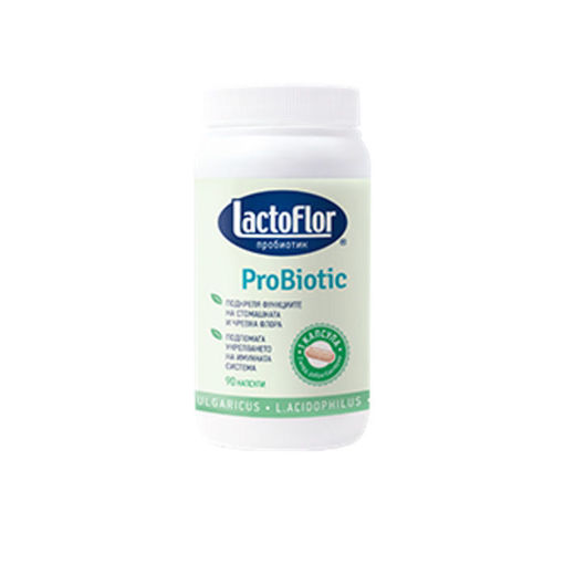 Lactoflor Probiotic представлява специално създаден иновативен пробиотик, съдържащ ефективен комплекс от 4 уникални пробиотични щама, които допринасят за поддържането на здравословна стомашно-чревна микрофлора, повишават имунитета и защитните сили на организма и подобряват общото здравословно състояние и тонус.