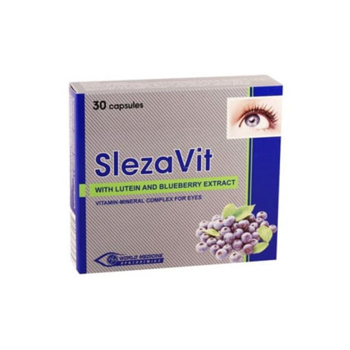 СлезаВит е хранителна добавка, витаминно-минерален комплекс, който подкрепя доброто състояние на зрението. Представлява специална формула с лутеин и екстракт от черна боровинка.