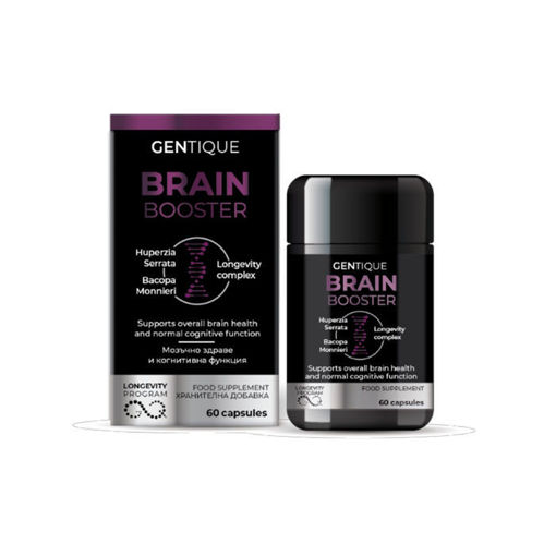 Снимка на Brain Booster Мозъчна дейност капсули*60 Gentique