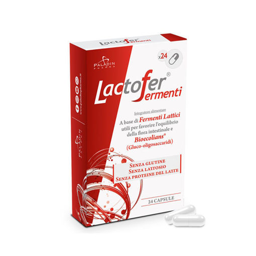 Снимка на Пробиотик  Lactofer®Fermenti капсули*24