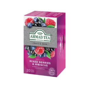AHMAD TEA Чай с горски плодове и хибискус филтър пакетче*20