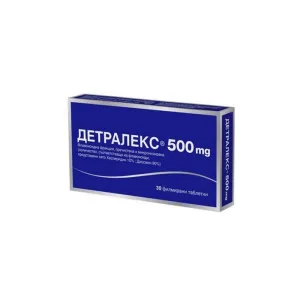 ДЕТРАЛЕКС 500 мг таблетки*30