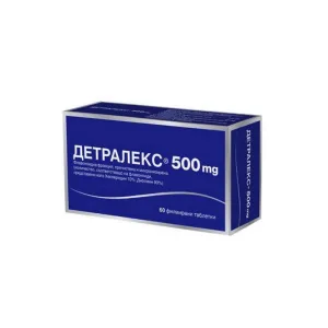 ДЕТРАЛЕКС 500 мг таблетки*60