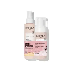 Patyka Clean Почистваща пяна 150 мл+Разтапящо се почистващо олио 150 мл