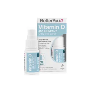 BetterYou™ Витамин D3 400IU Бебе орален спрей*15 мл