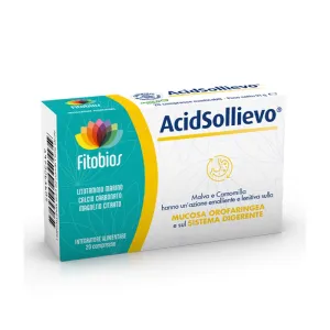 Acid Sollievo за храносмилателен комфорт дъвчащи таблетки*20