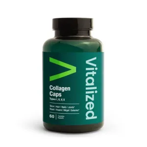 Морски колаген+яйчена мембрана, яйчени черупки, витамин С и цинк Vitalized капсули*60