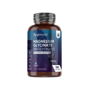 Магнезий (бисглицинат) 100 mg + витамин B6 капсули*180