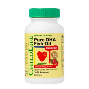 Pure DHA Омега-3 за деца 180 мг дъвчащи софтгел капсули*90