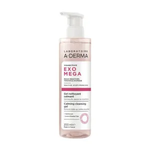 A-DERMA Exomega Успокояващ Почистващ гел*200 мл