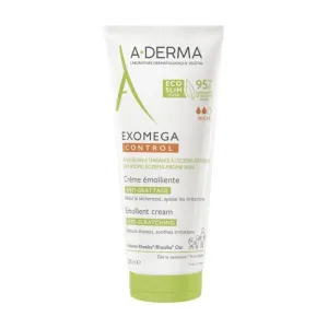 A-DERMA Exomega Control Емолиентен крем против разчесване*200 мл