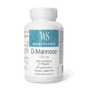 WomenSense D-Маноза+червена боровинка и прополис капсули*60