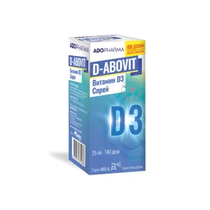 Д-Абовит Витамин Д3 Спрей*25 мл Абофарма