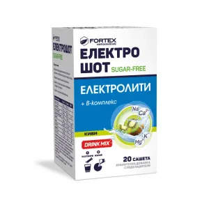 ЕЛЕКТРОШОТ Електролити сашета*20