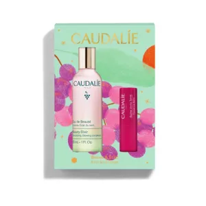 CAUDALIE BOX Еликсир за красота+Оцветен балсам за устни