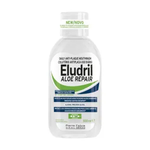 ЕЛУДРИЛ Aloe Repair Ежедневна антиплакова вода за уста*500 мл