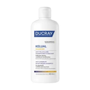 DUCRAY KELUAL Squanorm Хидратиращ шампоан против сух пърхот*400 мл